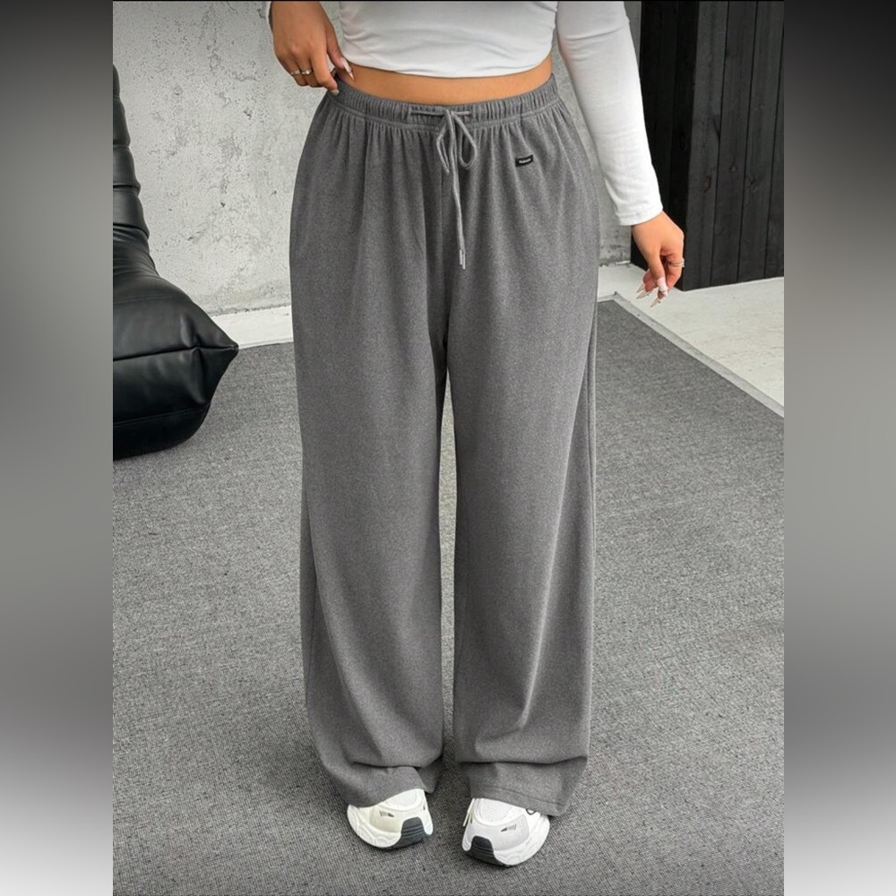 GUC SHEIN Plus Size Dark Grey EZwear sweat pants